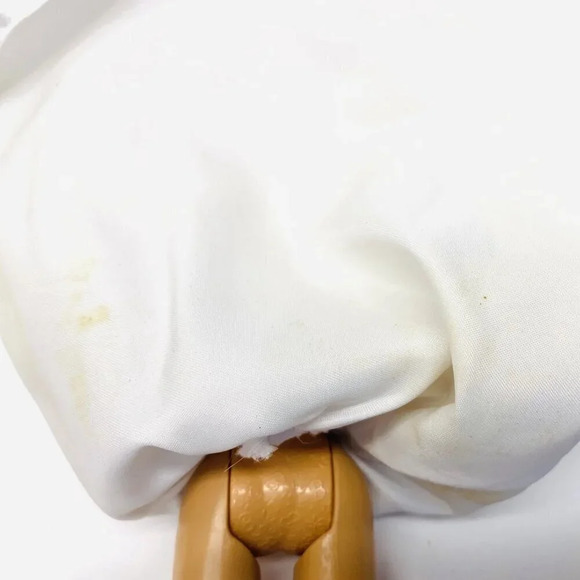 MATTEL BARBIE Doll Blond Hair Battery Operated White Wedding Gown Dress 12"Tall - Picture 10 of 13